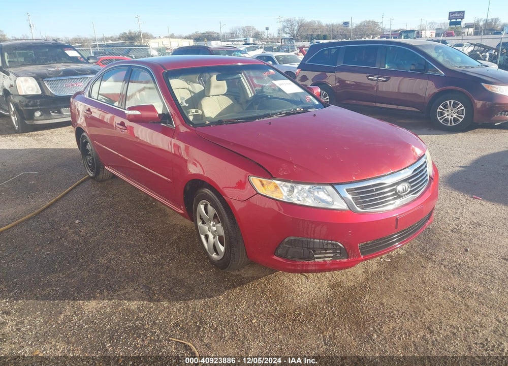 2009 KIA OPTIMA LX VIN: KNAGE228895299703