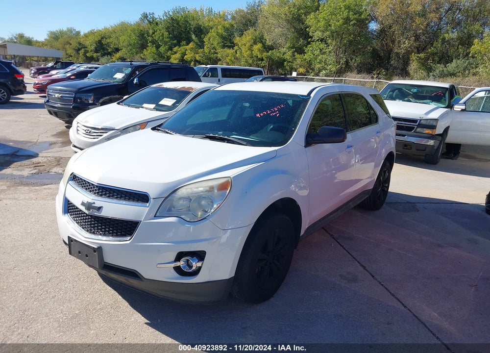 2012 CHEVROLET EQUINOX LS VIN: 2GNALBEK9C1336845
