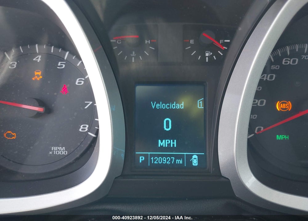 2012 CHEVROLET EQUINOX LS VIN: 2GNALBEK9C1336845