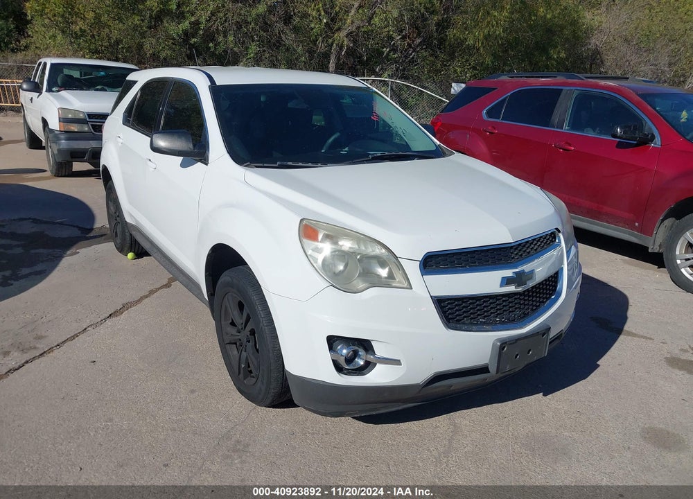 2012 CHEVROLET EQUINOX LS VIN: 2GNALBEK9C1336845