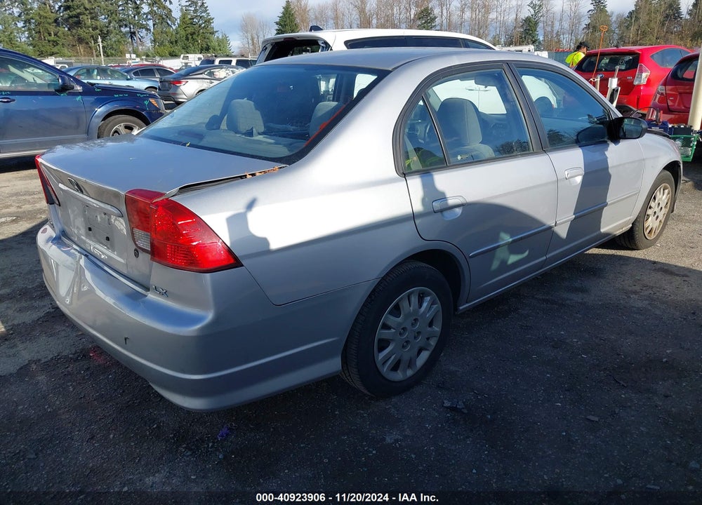 2005 HONDA CIVIC LX VIN: 2HGES16655H551711