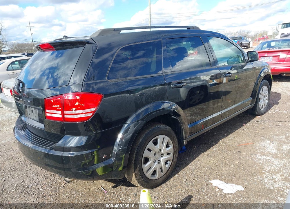 2016 DODGE JOURNEY SE VIN: 3C4PDCAB7GT105250