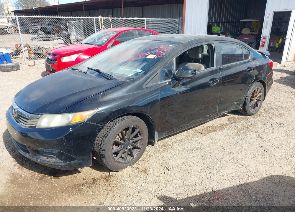 2012 HONDA CIVIC EX-L VIN: 2HGFB2F98CH505193
