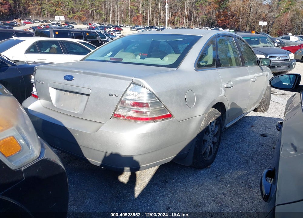 2009 FORD TAURUS SEL VIN: 1FAHP24W39G124699