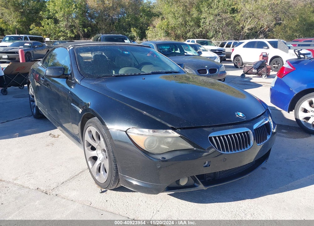 2005 BMW 645CI VIN: WBAEK73425B327631