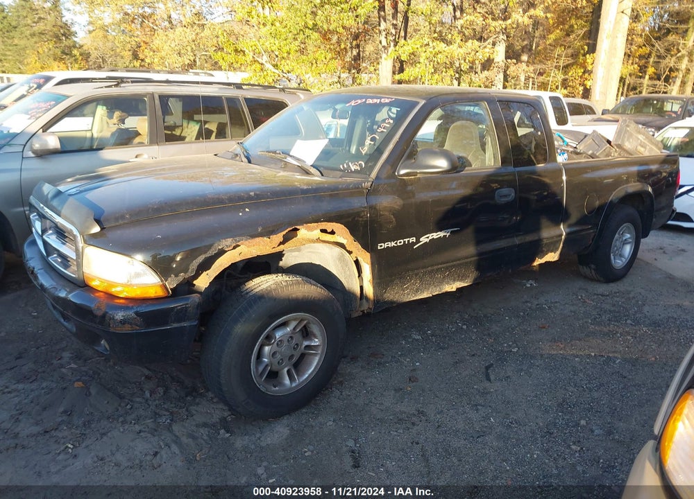 2000 DODGE DAKOTA SLT/SPORT VIN: 1B7GG22N3YS697498
