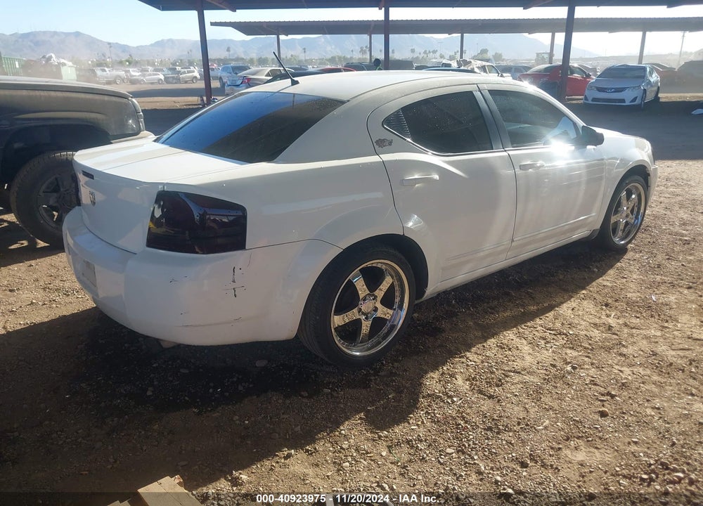 2008 DODGE AVENGER SE VIN: 1B3LC46K98N219978