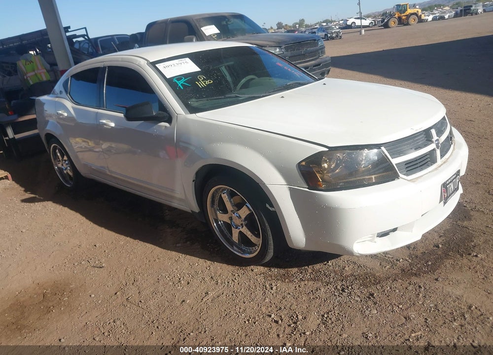 2008 DODGE AVENGER SE VIN: 1B3LC46K98N219978