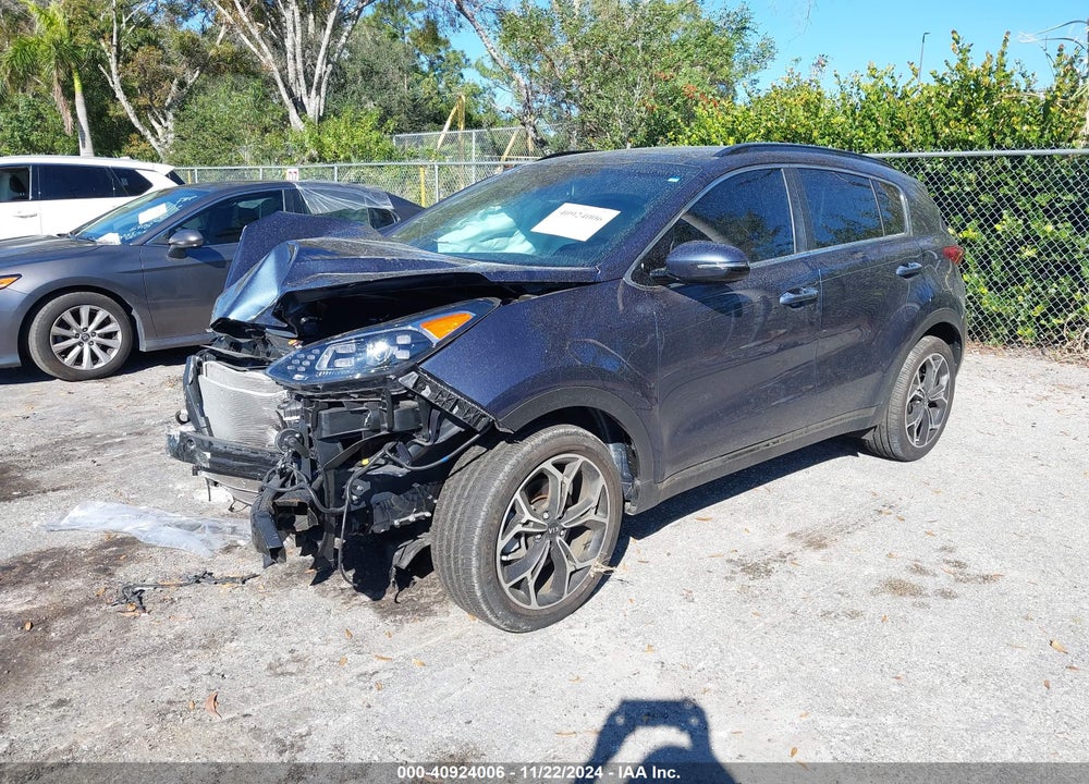 2022 KIA SPORTAGE SX TURBO VIN: KNDPR3A62N7949041
