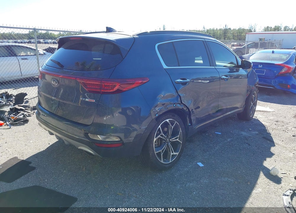2022 KIA SPORTAGE SX TURBO VIN: KNDPR3A62N7949041