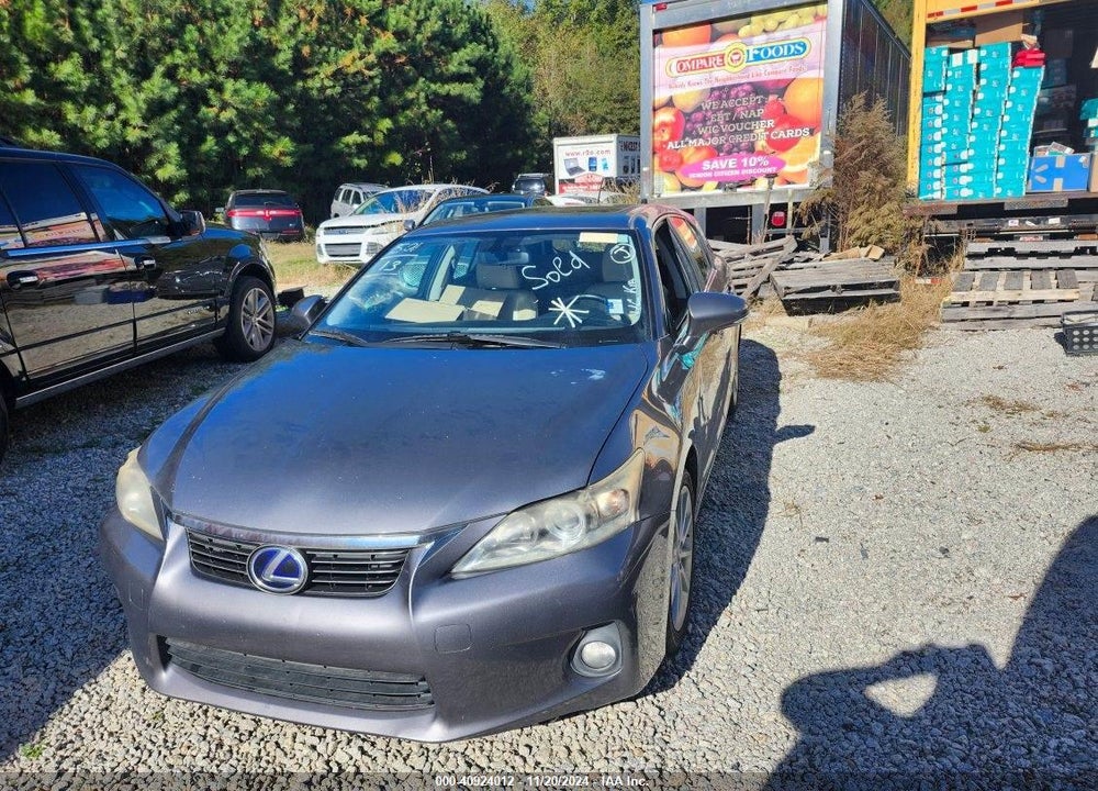 2013 LEXUS CT 200H VIN: JTHKD5BH5D2128854