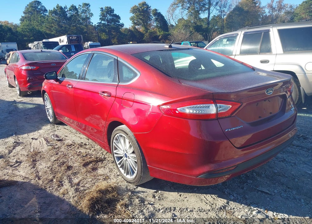 2016 FORD FUSION SE VIN: 3FA6P0HD4GR109462