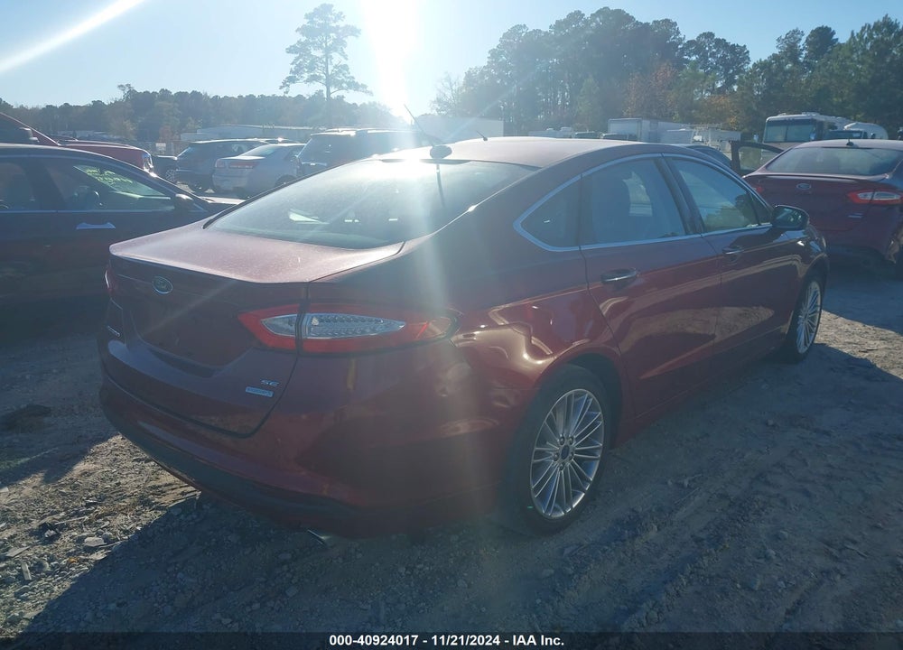 2016 FORD FUSION SE VIN: 3FA6P0HD4GR109462