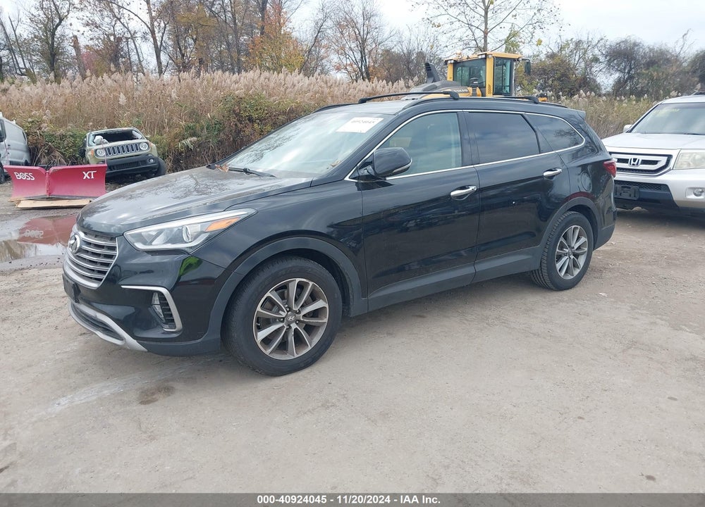 2017 HYUNDAI SANTA FE SE VIN: KM8SNDHF2HU202512