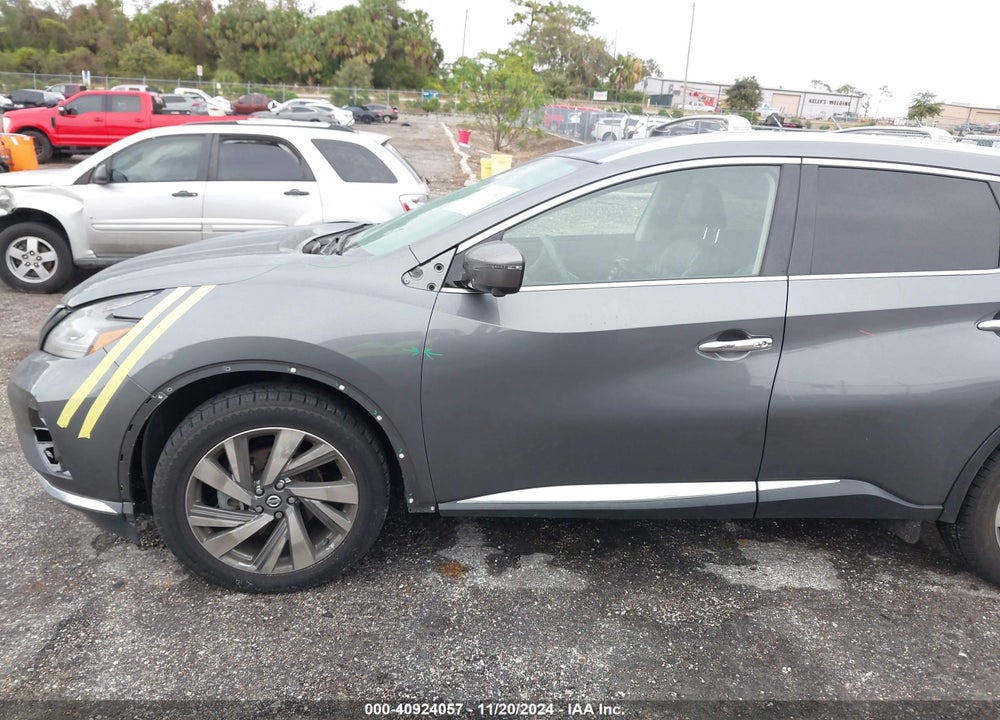 2019 NISSAN MURANO SL VIN: 5N1AZ2MS6KN151430