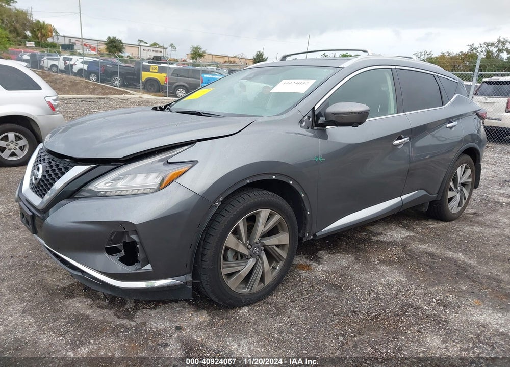 2019 NISSAN MURANO SL VIN: 5N1AZ2MS6KN151430