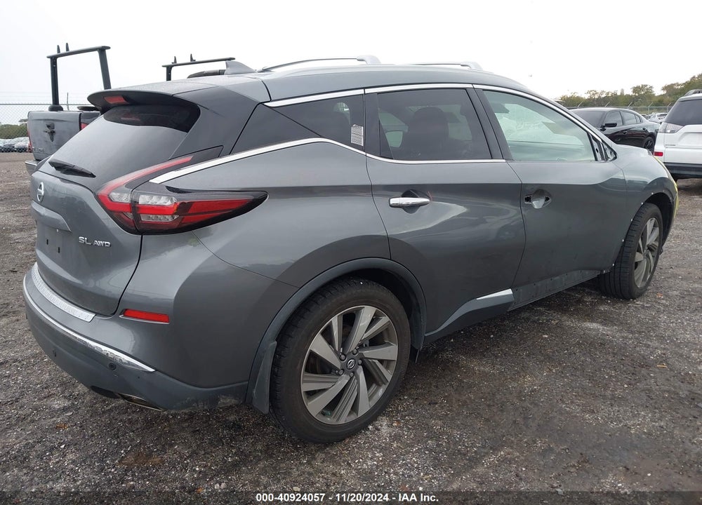 2019 NISSAN MURANO SL VIN: 5N1AZ2MS6KN151430