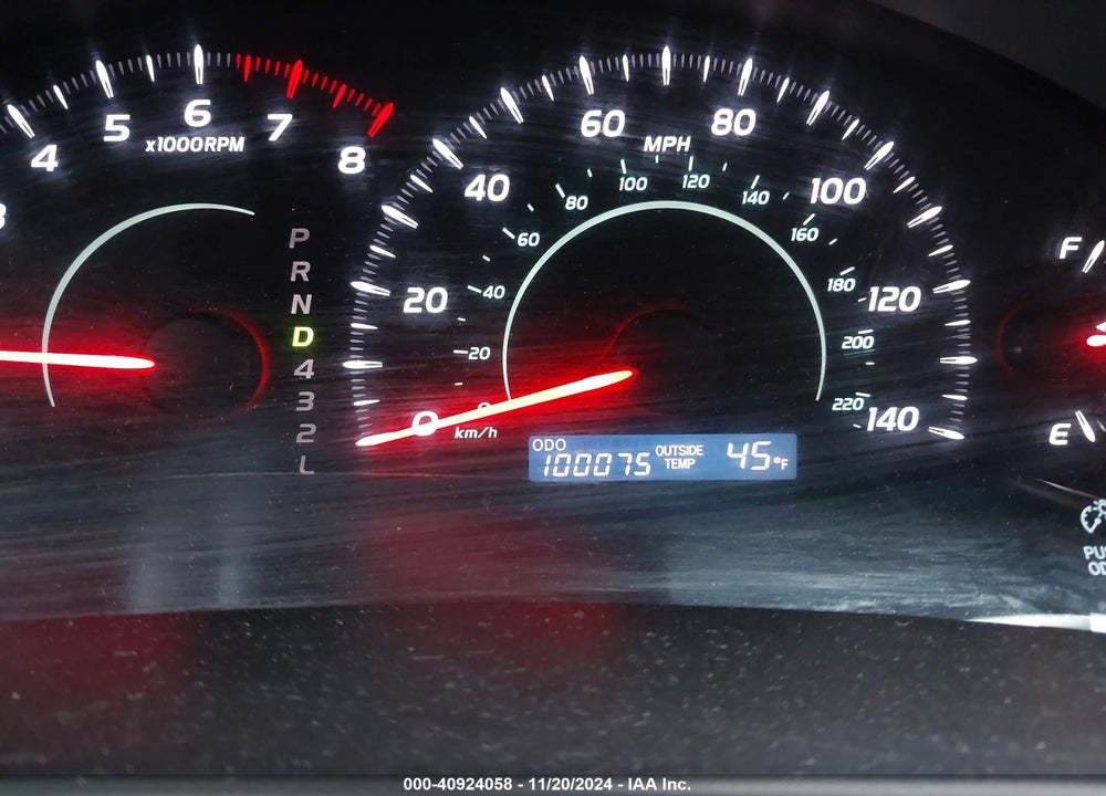 2008 TOYOTA CAMRY VIN: 4T4BE46K68R012637