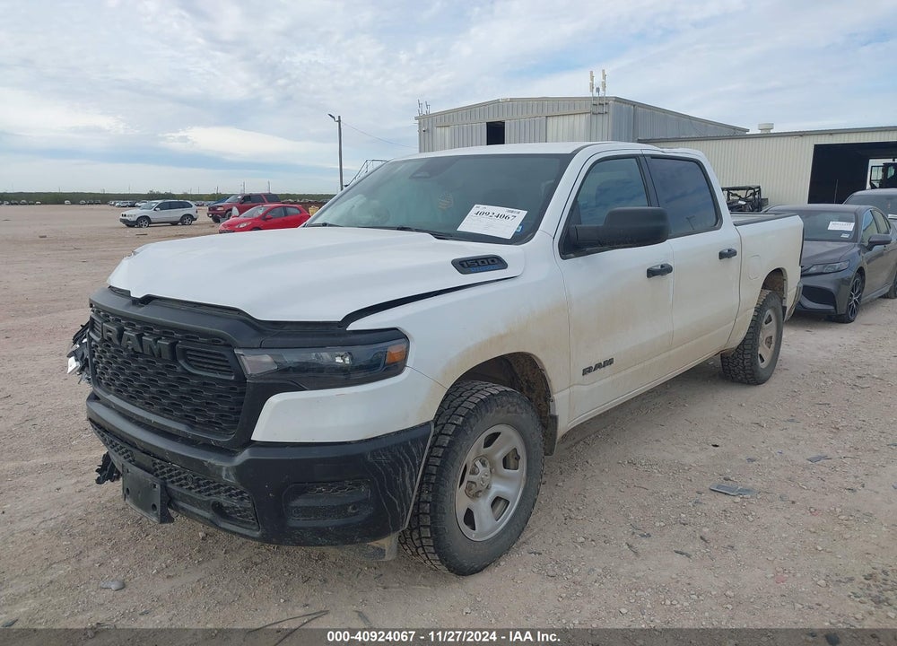 2025 RAM 1500 TRADESMAN 4X4 5'7 BOX VIN: 1C6RRFGG9SN566318
