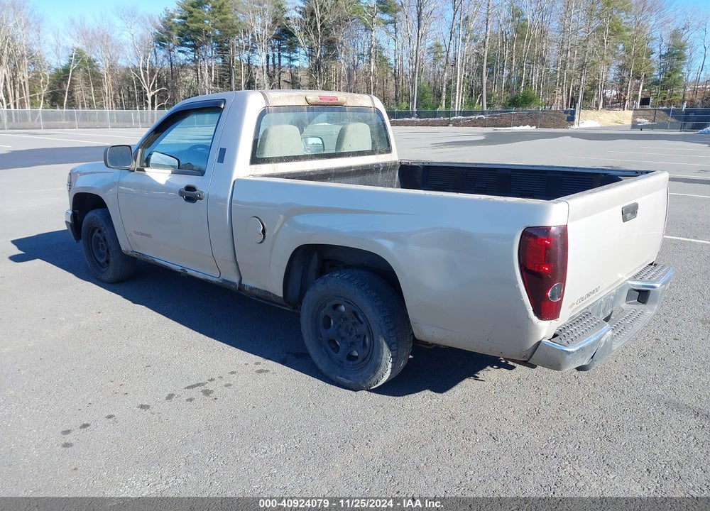 2005 CHEVROLET COLORADO VIN: 1GCCS148358285931