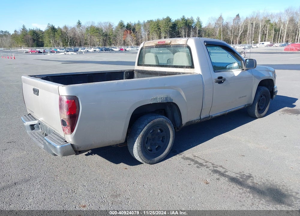 2005 CHEVROLET COLORADO VIN: 1GCCS148358285931
