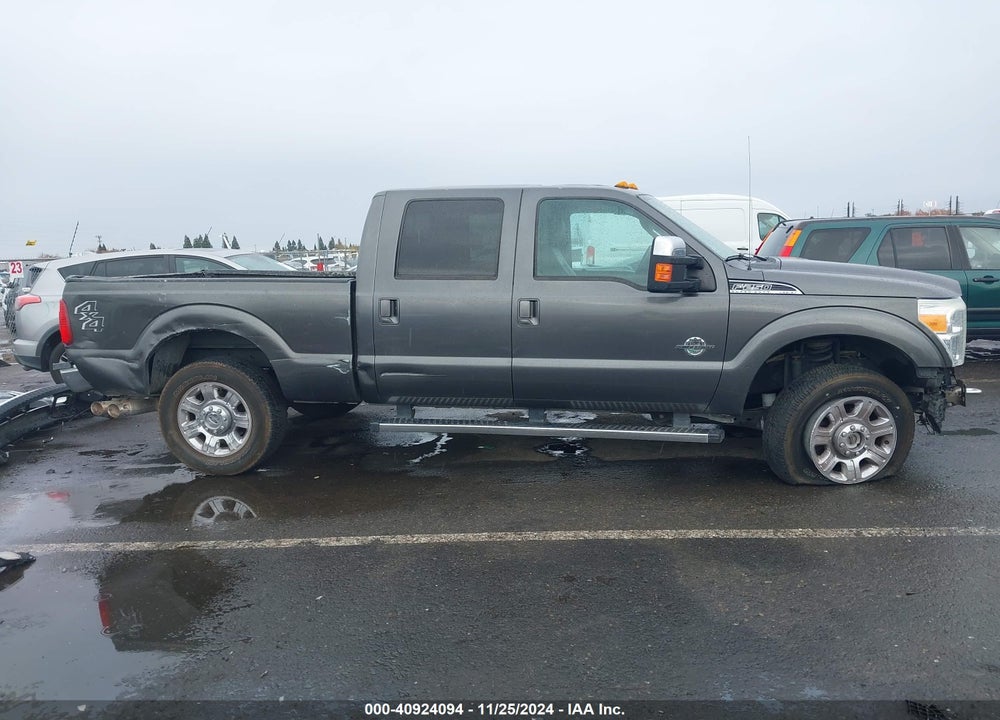 2015 FORD F-250 LARIAT VIN: 1FT7W2BT4FEB70499