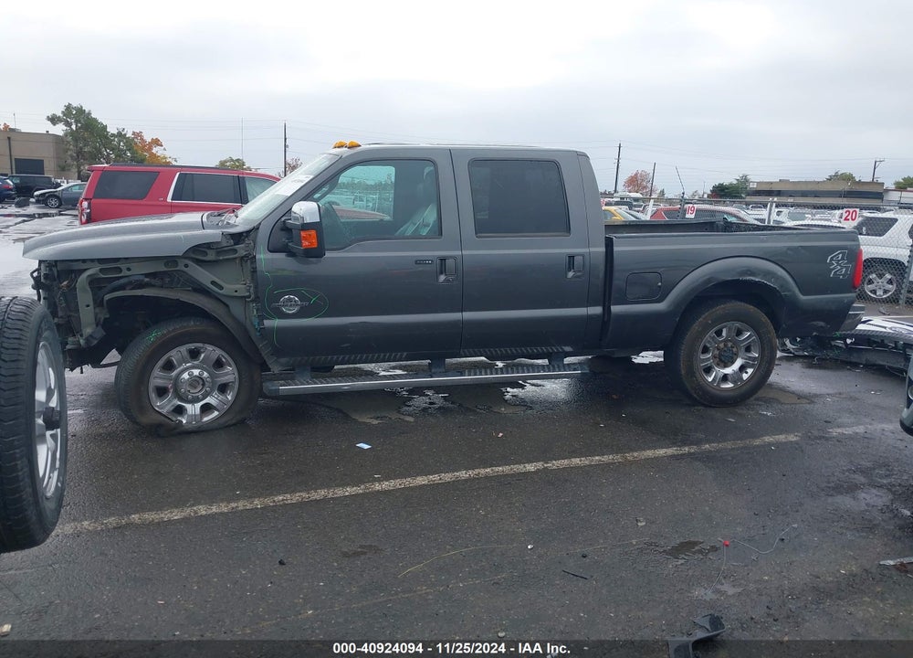 2015 FORD F-250 LARIAT VIN: 1FT7W2BT4FEB70499