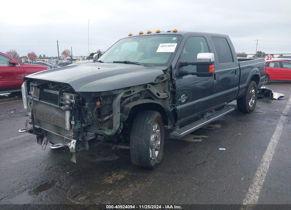 2015 FORD F-250 LARIAT VIN: 1FT7W2BT4FEB70499