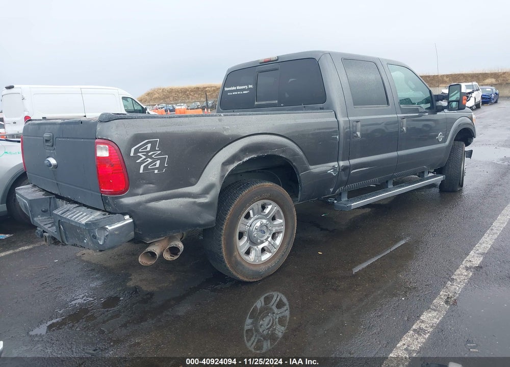 2015 FORD F-250 LARIAT VIN: 1FT7W2BT4FEB70499