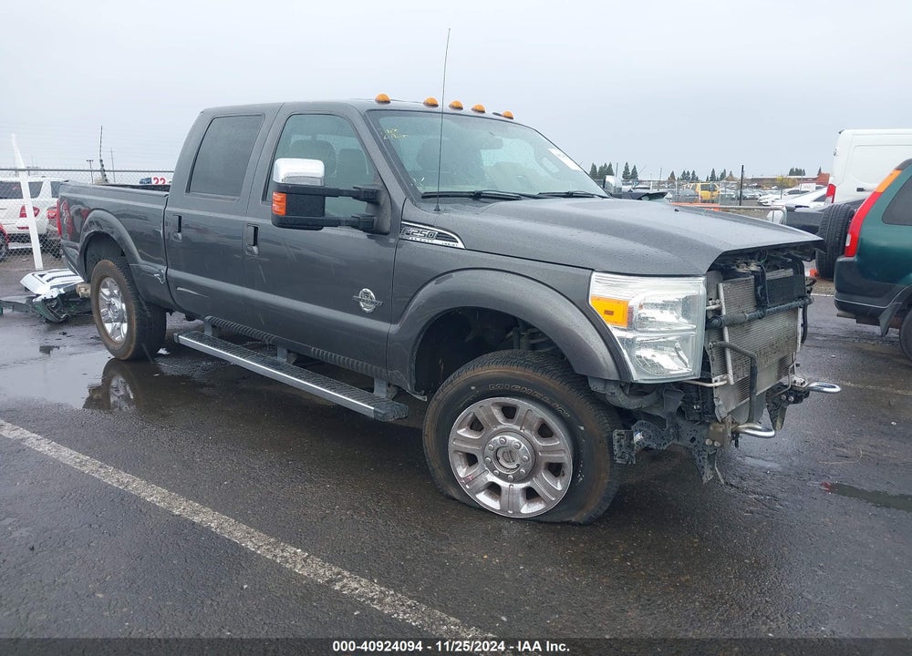 2015 FORD F-250 LARIAT VIN: 1FT7W2BT4FEB70499
