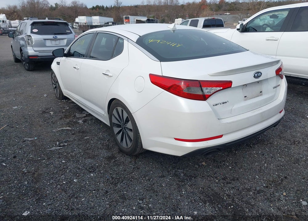 2011 KIA OPTIMA SX VIN: KNAGR4A61B5112372