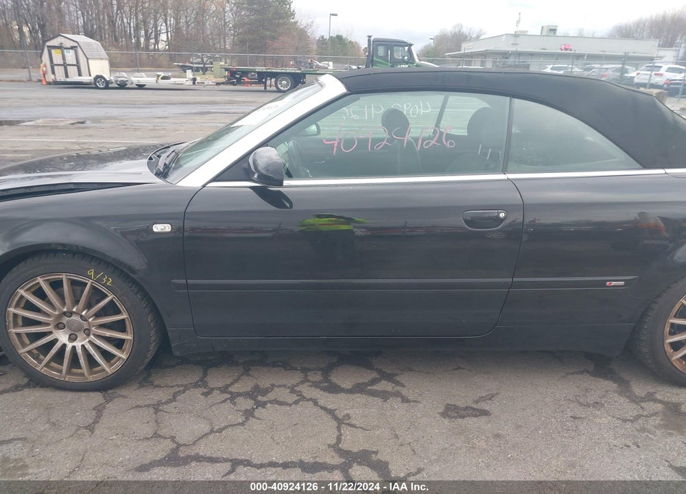 2009 AUDI A4 3.2 SPECIAL EDITION VIN: WAUDH48H09K008500