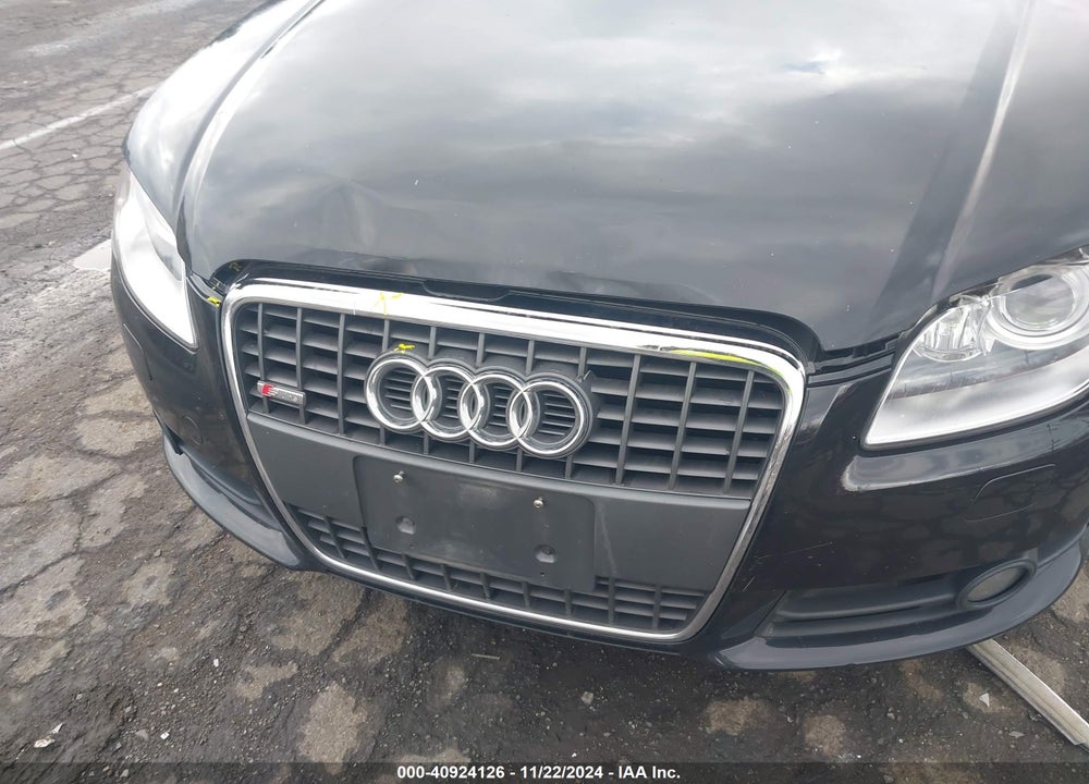 2009 AUDI A4 3.2 SPECIAL EDITION VIN: WAUDH48H09K008500