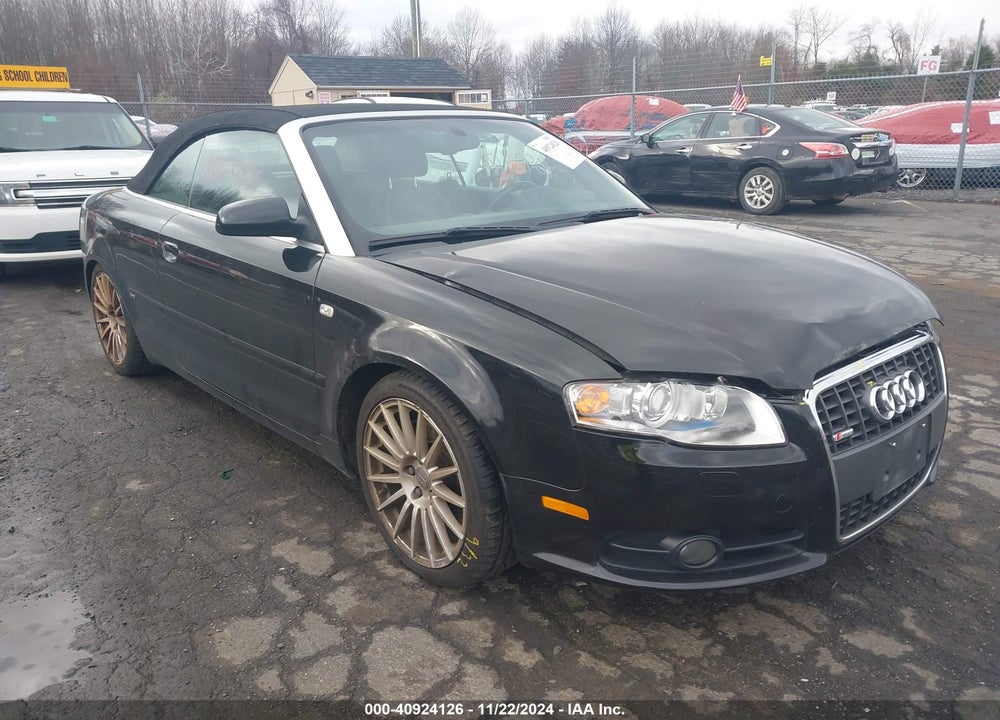 2009 AUDI A4 3.2 SPECIAL EDITION VIN: WAUDH48H09K008500