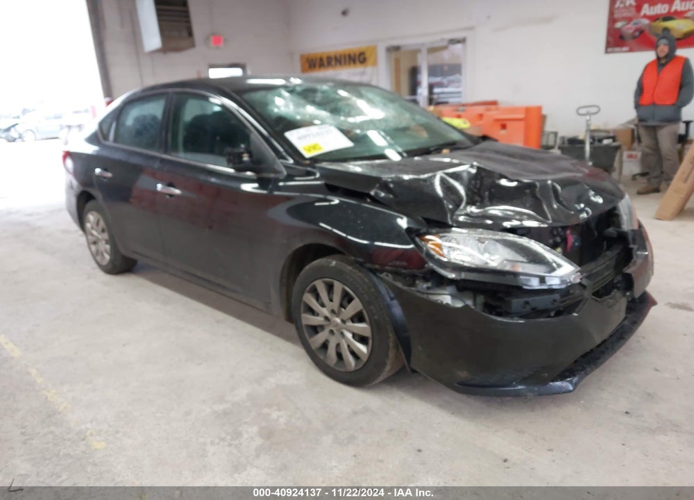 2019 NISSAN SENTRA S VIN: 3N1AB7AP6KY343958