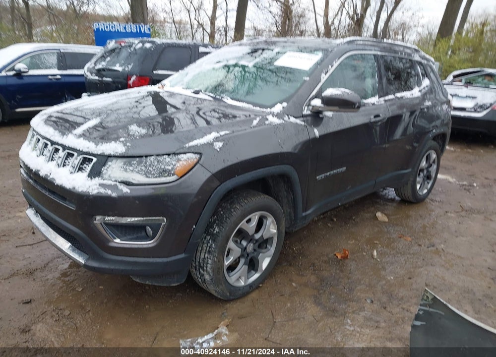 2018 JEEP COMPASS LIMITED 4X4 VIN: 3C4NJDCB7JT392633