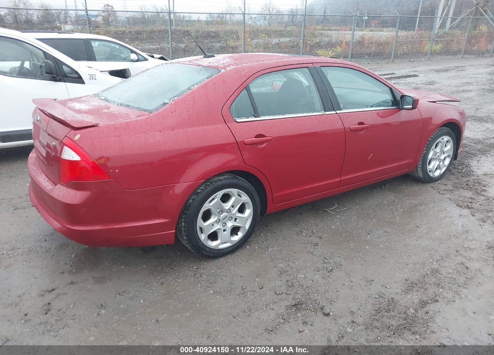 2010 FORD FUSION SE VIN: 3FAHP0HA4AR249548