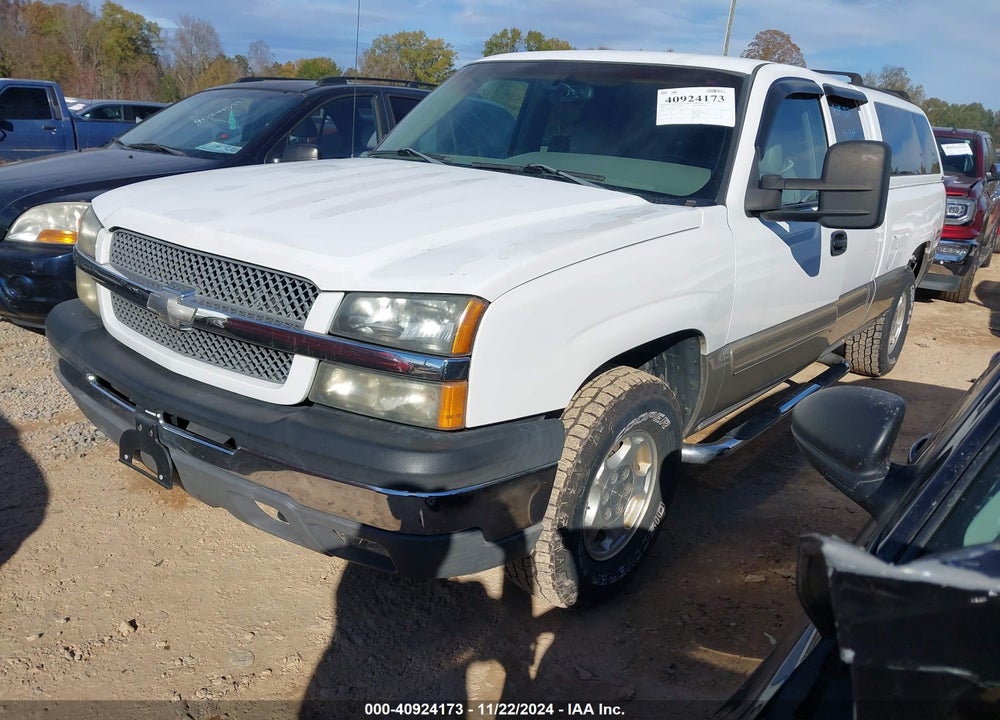 2003 CHEVROLET SILVERADO 1500 LS VIN: 2GCEK19T231191321