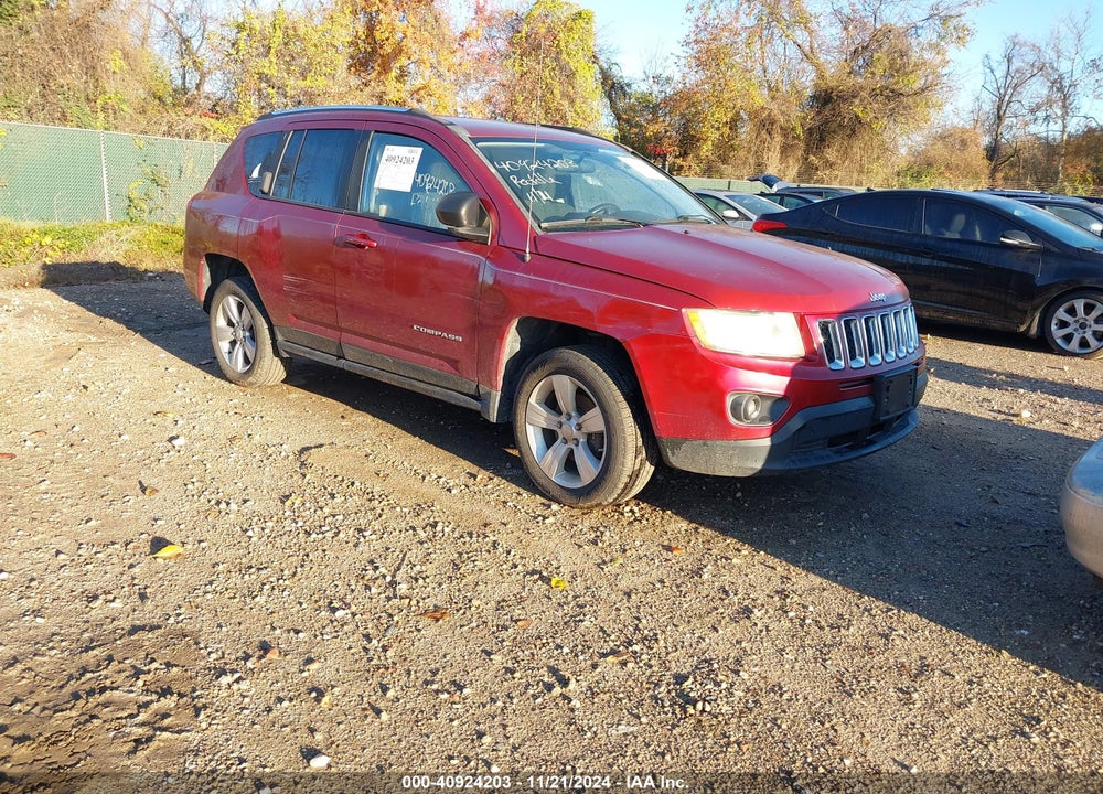 2012 JEEP COMPASS LATITUDE VIN: 1C4NJCEB5CD623559