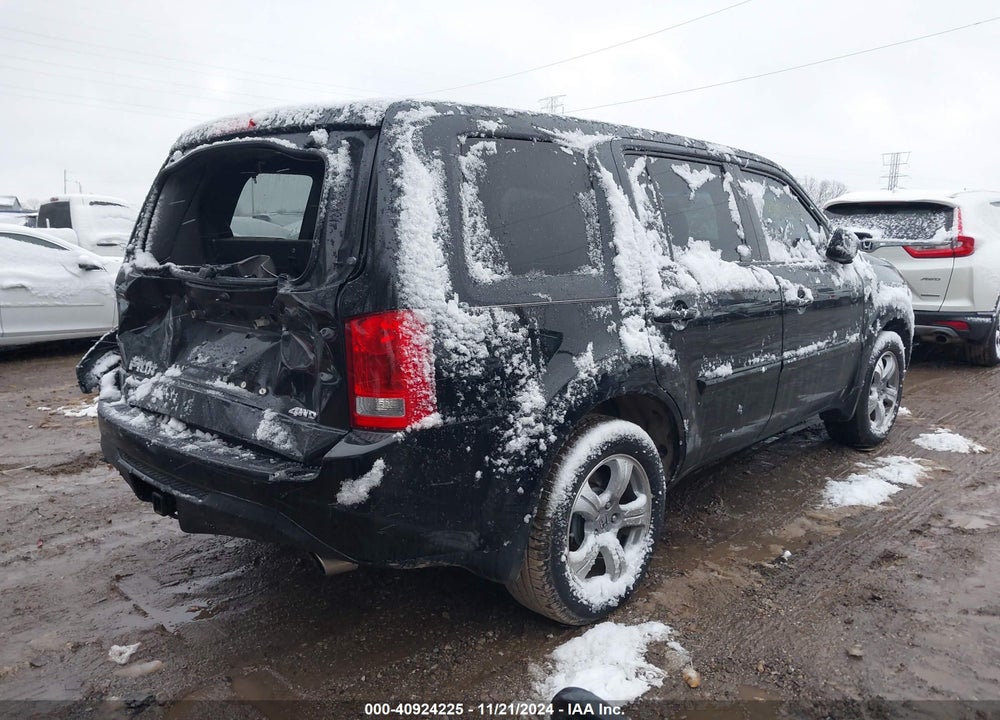 2013 HONDA PILOT EX-L VIN: 5FNYF4H56DB048036