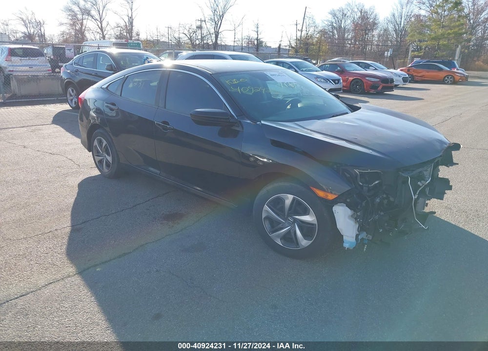 2019 HONDA CIVIC LX VIN: 2HGFC2F64KH546454