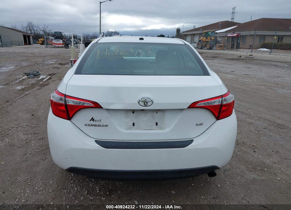 2014 TOYOTA COROLLA L/LE/LE PLS/PRM/S/S PLS VIN: 2T1BURHE7EC072800