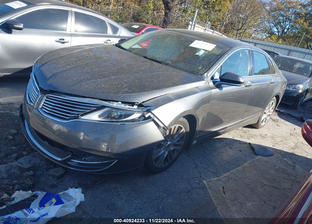 2016 LINCOLN MKZ VIN: 3LN6L2G94GR624357