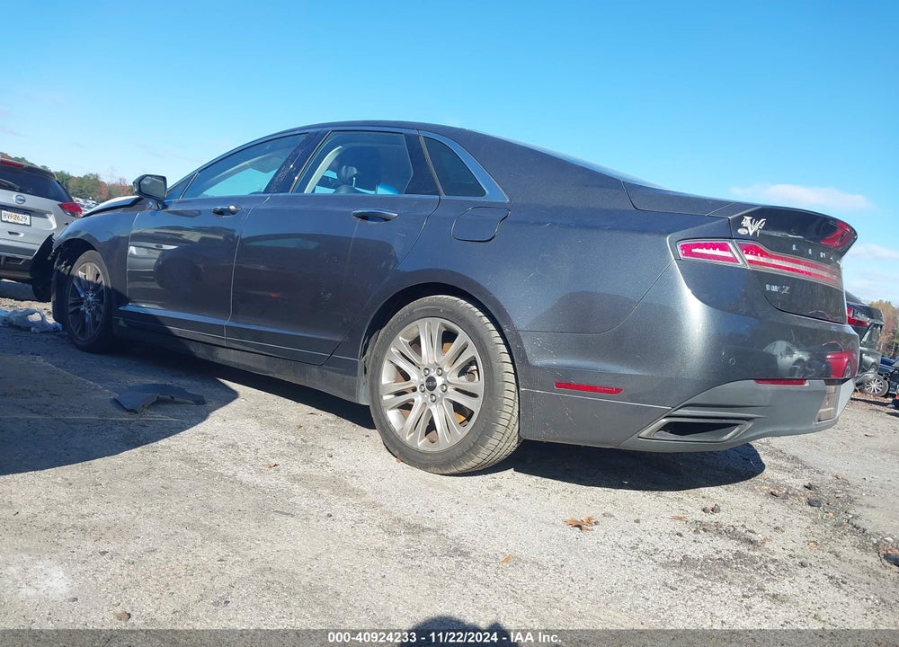 2016 LINCOLN MKZ VIN: 3LN6L2G94GR624357