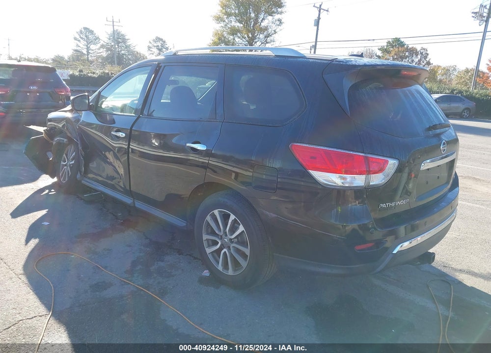 2013 NISSAN PATHFINDER SV VIN: 5N1AR2MN0DC652872