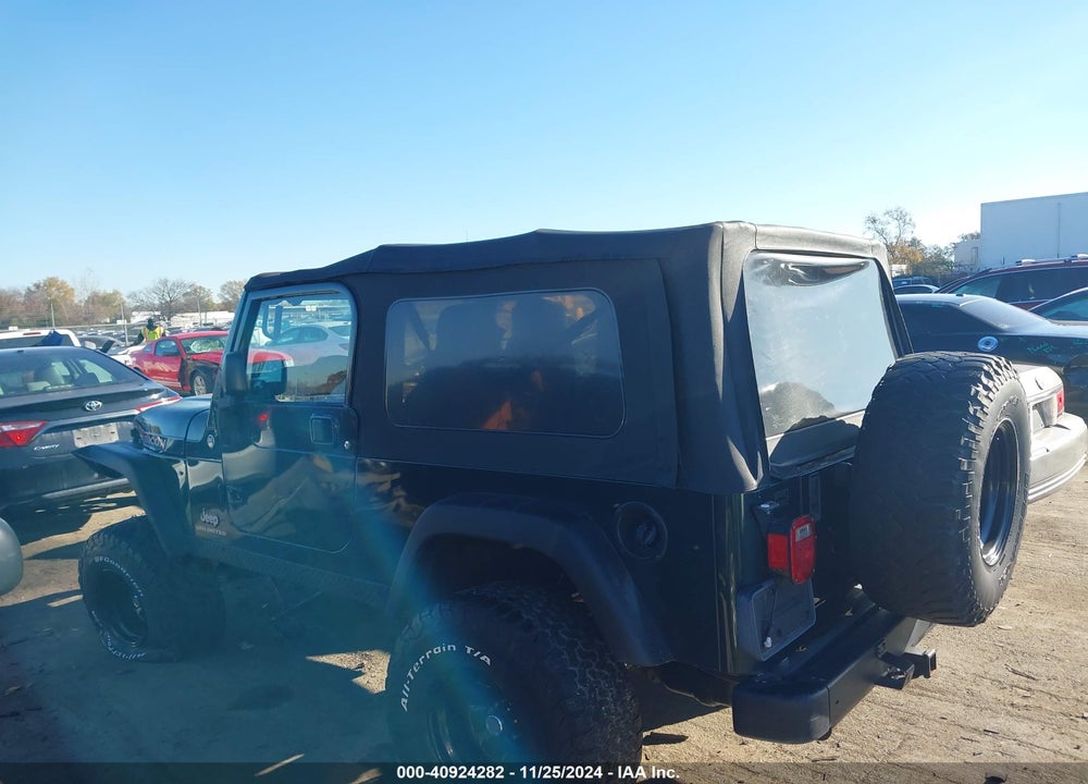 2005 JEEP WRANGLER UNLIMITED RUBICON VIN: 1J4FA64S35P344050