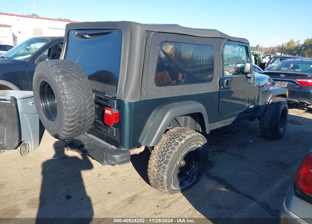 2005 JEEP WRANGLER UNLIMITED RUBICON VIN: 1J4FA64S35P344050