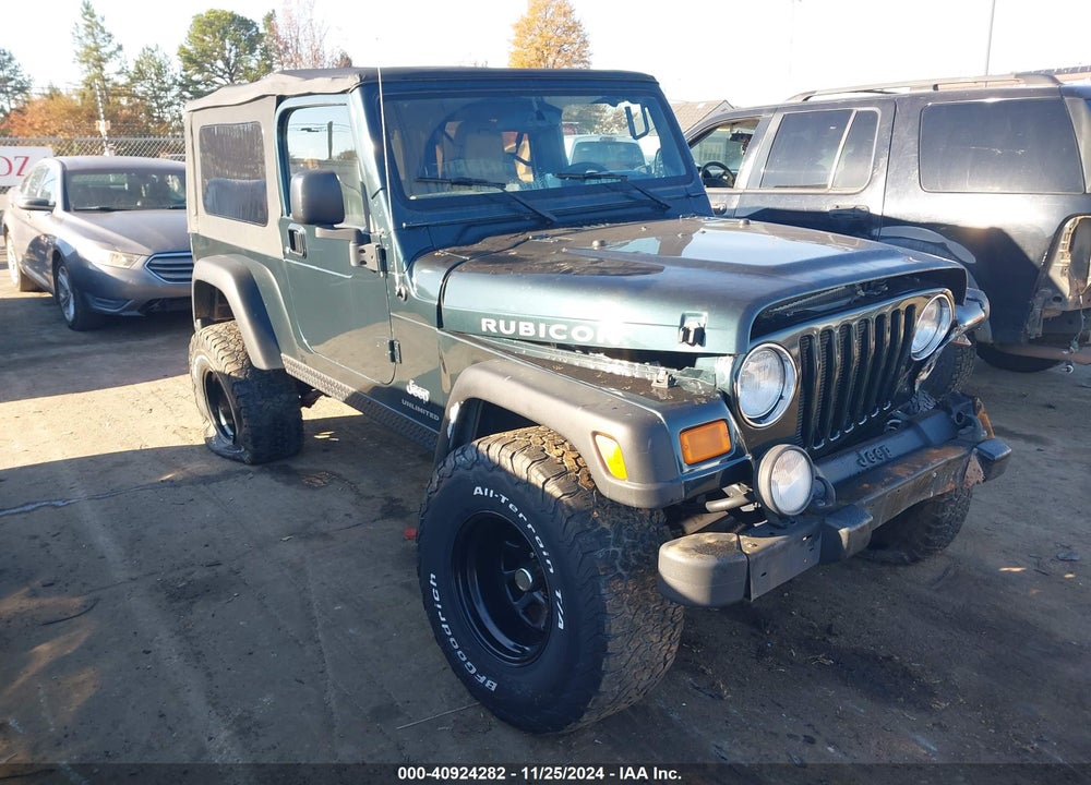 2005 JEEP WRANGLER UNLIMITED RUBICON VIN: 1J4FA64S35P344050