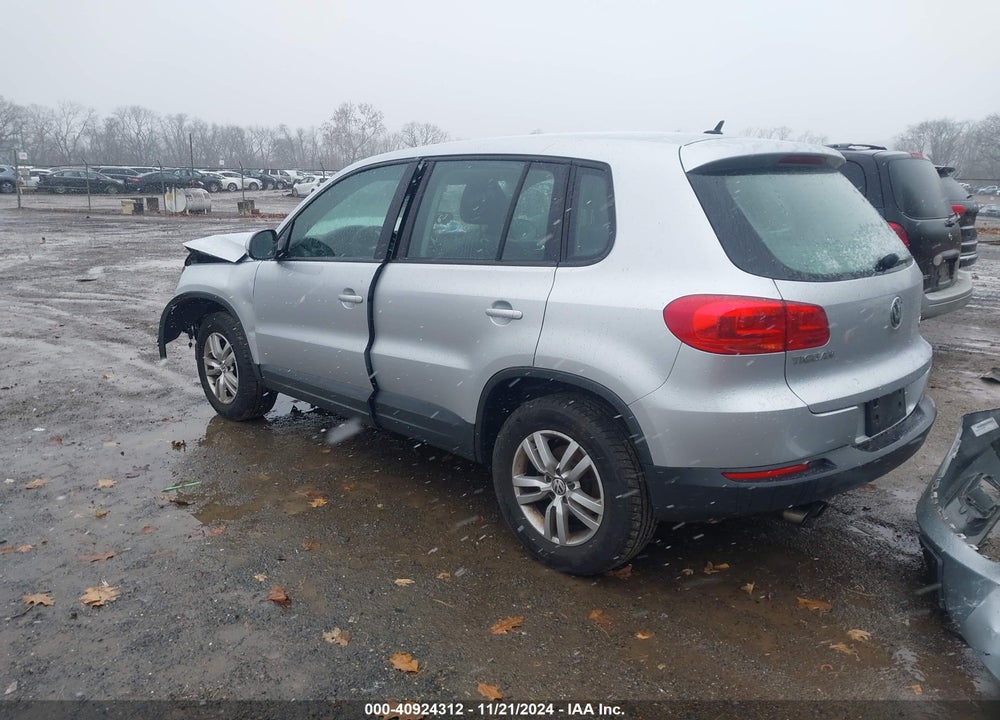 2013 VOLKSWAGEN TIGUAN S VIN: WVGBV7AX9DW546499