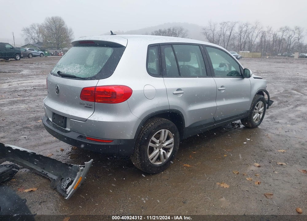 2013 VOLKSWAGEN TIGUAN S VIN: WVGBV7AX9DW546499